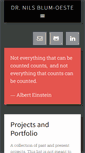 Mobile Screenshot of nils-blum-oeste.net